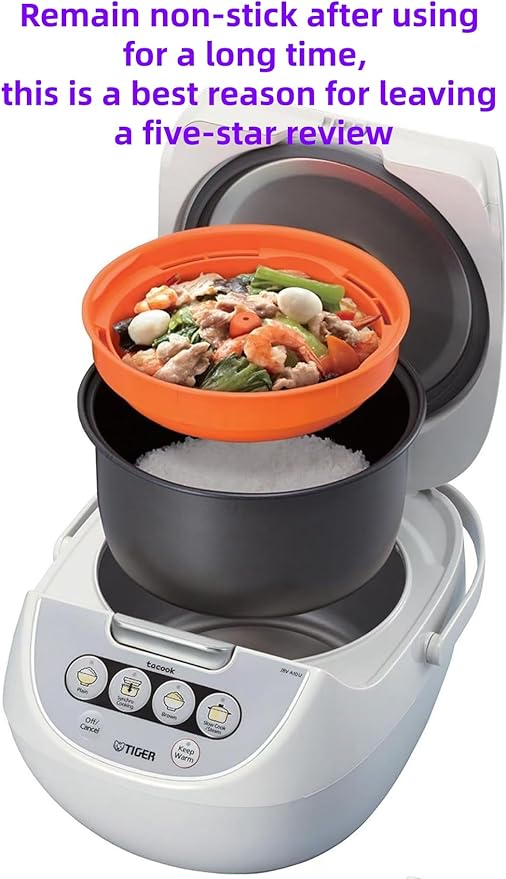 Ingpro Original Rice Cooker Inner Pot Non-Stick Inner Pot Compatible with Most of Zojirushi/Tiger Rice Cooker Replacement Pot, Original Manufacture Part (5.5 Cup/3L)