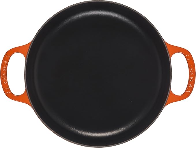 Le Creuset Signature Cast Iron Everyday Pan, 11", Flame