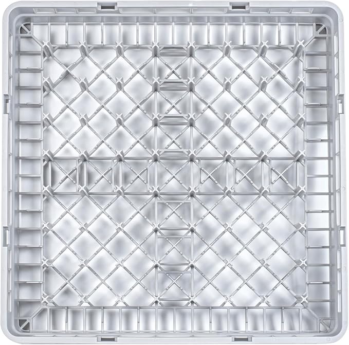 Restaurantware-Clean Tek Professional Peg Rack, 1 Heavy Duty Tray Rack for Dishwashing - Durable, Long-Lasting, Gray Polypropylene Dish Rack, All Purpose, Ideal for Plates, Trays, and Bowls