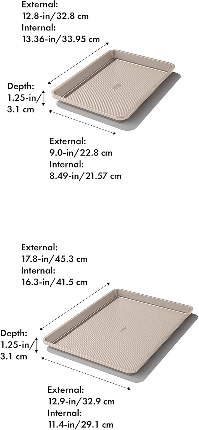 OXO Good Grips Non-Stick Pro 2-Piece Sheet Pan Set