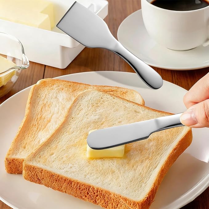 Cheese Knives Set Stainless Steel Silver 7 Pieces Kitchen Utensils Include Cheese Knife, Cheese Spreader, Cheese Forks, Cheese Slicer, Cheese Cutter, Butter Knives Server