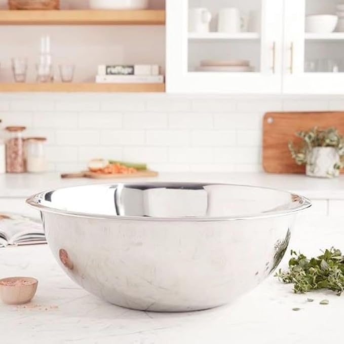 YBM HOME Pack of 12 Heavy Duty Deep Quality Stainless Steel Mixing Bowl for Mixing Serving Cooking and Baking 1177-12 (13 Quart)