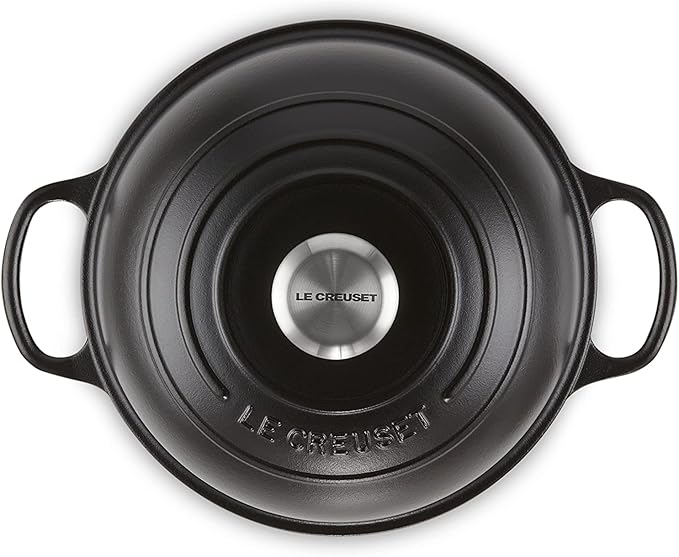 Le Creuset Enameled Cast Iron Signature Round Bread Oven, 9.5 inch, Licorice