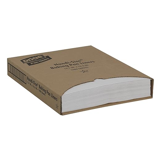 Dixie Grease-Proof Non-Stick Pan Liner by GP PRO (GEORGIA-PACIFIC), White, HS1000, 16.38'' Length x 12.19" Width, (Case of 1,000)