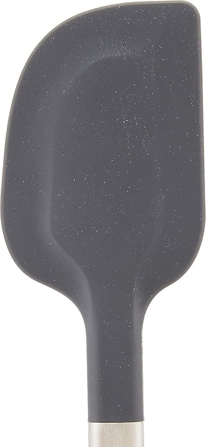 All-Clad Specialty Silicone Kitchen Gadgets 3 Piece Set, Spatulas Kitchen Tools, Kitchen Hacks Silver, Stainless Steel and Black