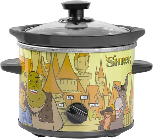 Uncanny Brands Shrek 2qt Slow Cooker - Small Kitchen Appliance