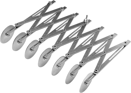 Ateco 7 Wheel Stainless Steel Cutter, 2 1/8 Inch Wheels