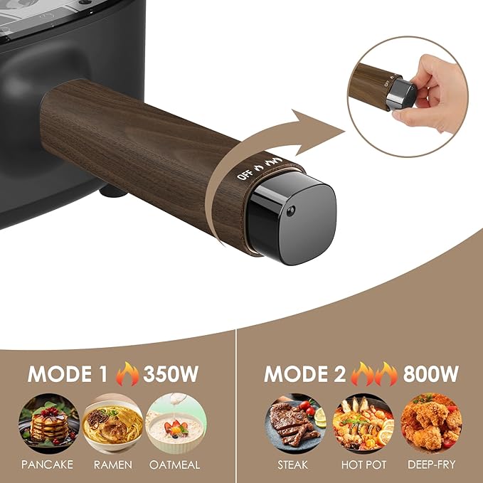 2L Hot Pot Electric with Steamer, Portable Electric Pot with Upgrade Titanium Nonstick Coating for Dorm, Office, Travel, Multi Cooker Pot for Ramen, Soup, Oatmeal (Tongs Included)