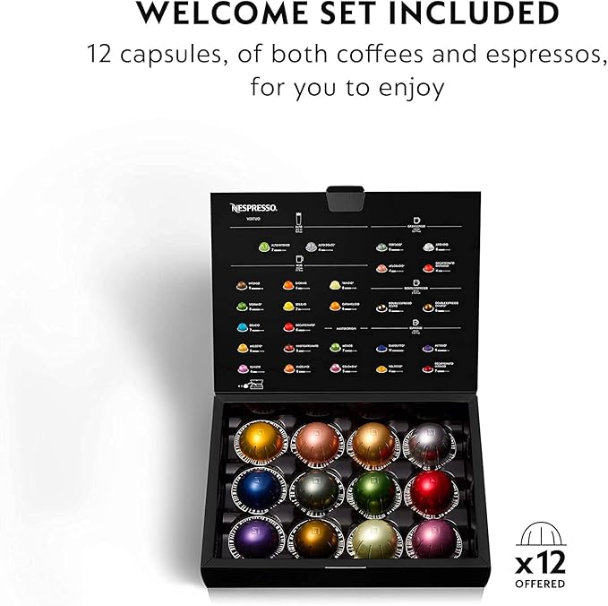 Nespresso Vertuo Coffee and Espresso Maker by Breville, Chrome