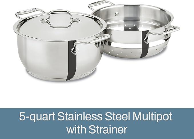 All-Clad E414S564 5-Quart Steamer