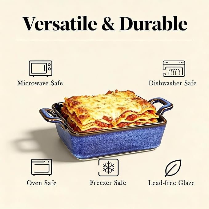 Creme Brulee Ramekins, Chef’s Tools Crème Brûlée Ramekin Set, 10 oz Mini Porcelain Souffle Dish, Oven Safe Ramekins with Handle, for Baking, Dessert, Butter, sauces, dipping, food prep, Blue