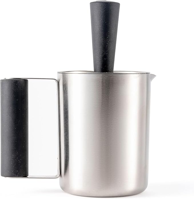 Outset Basting Brush and Pot, Stainless Steel Sauce Brush and Cup For Grill and Kitchen