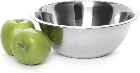 YBM HOME Pack of 1 Stainless Steel Mixing Bowl - Premium Polished Mirror Nesting Metal Bowl for Cooking and Serving, Stackable for Convenient Storage 1174 (2.5 Quart)