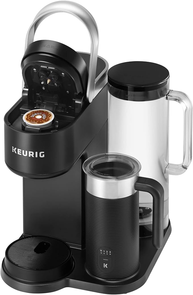 Keurig K-Cafe Essentials Single Serve K-Cup Pod Coffee Maker, Black
