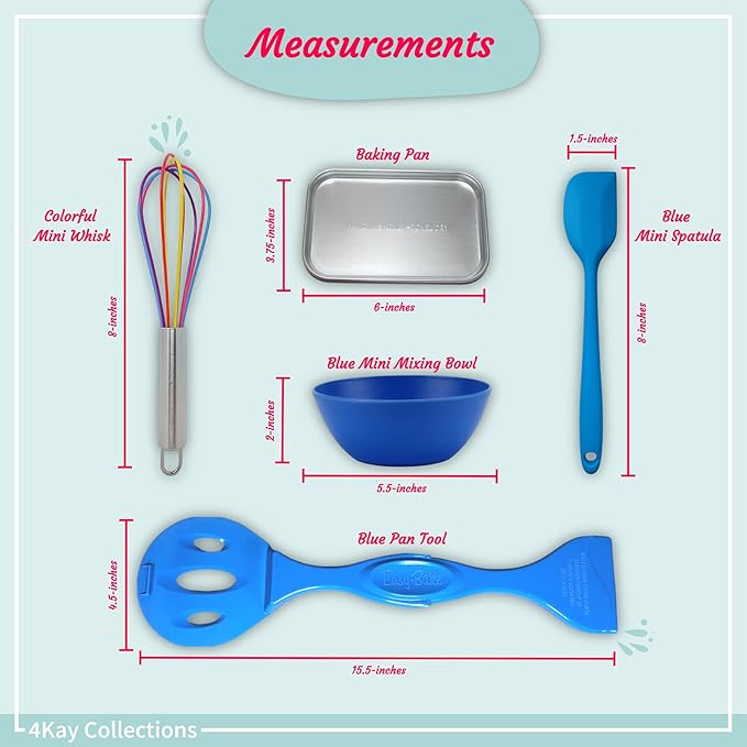 Ultimate Easy Baking Oven Bundle For Kids With 19 Items - Oven, 2 Refill Mixes, Apron, Hat, Bowl, Spatula, Whisk, 9 Stickers, Baking Pan & Tool (Powerful Purple Baker Bundle)