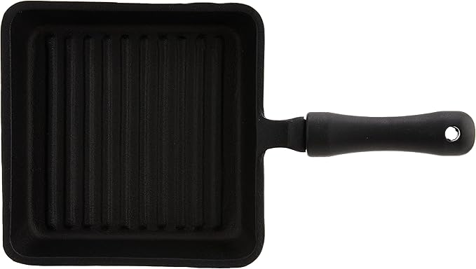 Norpro Mini Cast Iron Panini Pan with Press, 5.9 IN, As Shown