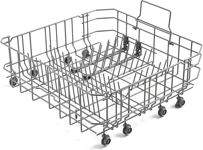 20000533 20007189 Dishwasher Lower Rack Replacement Parts for Bosch Lower Basket 20.9’’ x 21.8'' Bosch SHP865ZD5N SHE68T55UC 300 500 800 Series Dishwasher Bottom Dishrack Crockery Drawer 1 Pack