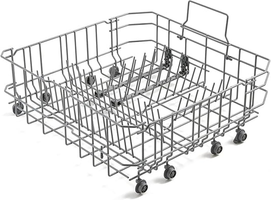 20000533 20007189 Dishwasher Lower Rack Replacement Parts for Bosch Lower Basket 20.9’’ x 21.8'' Bosch SHP865ZD5N SHE68T55UC 300 500 800 Series Dishwasher Bottom Dishrack Crockery Drawer 1 Pack