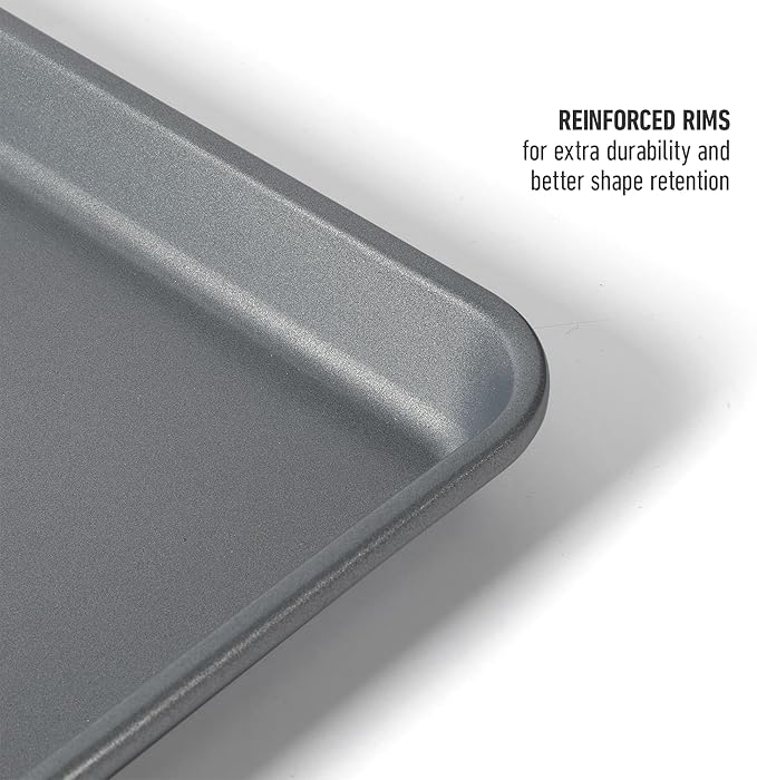 Calphalon Titan Steel Core 2 Piece, 12 x 17 Inch Nonstick Cookie Sheet