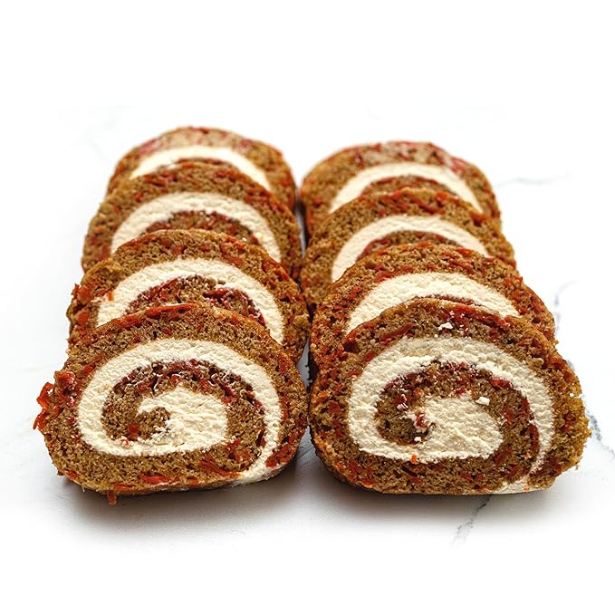 Crumble Crate - Carrot Cake Roulade DIY Baking Set/Kit. All pre-measured ingredients and essential baking tools, Gift Idea, Baking Gift Sets