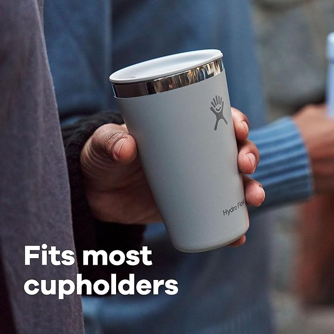 Hydro Flask All Around Tumbler Press-In Lid, Insulated Travel Mug, Stainless Steel Coffee Cup 28 Oz Aloe Green