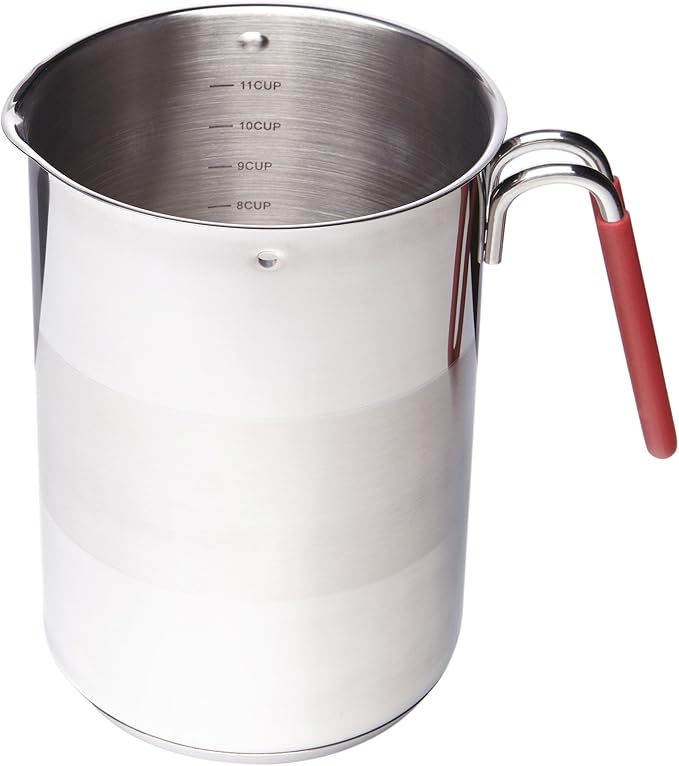 Kuhn Rikon 4th Burner Pot with Glass Lid and Steam basket 12 cup (Pack of 6)