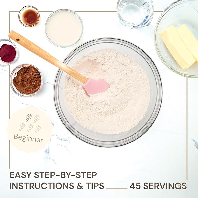 Crumble Crate - Red Velvet Brownie Bites & Red Velvet Cake Pops DIY Baking Set/Kit. All pre-measured ingredients and essential baking tools, Gift Idea, Baking gift Sets