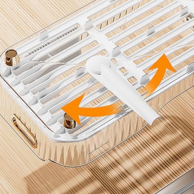 Dish Drying Rack, Dish Rack for Kitchen Counter Bowl Plate Storage Dish Drainer Rack with Drainboard for Kitchen Counter and Sink