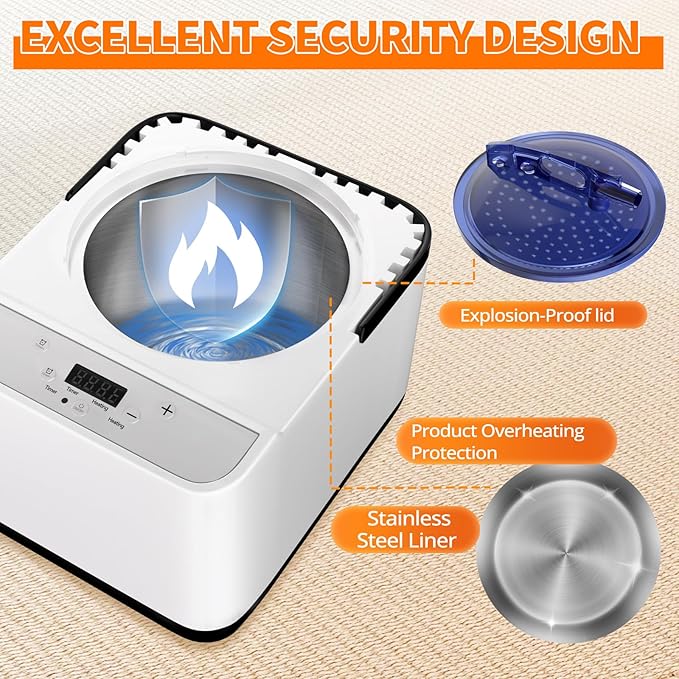 4 Liter Sauna Steamer Machine, 1500W Portable Steam Generator, Spa Machine, Timer Display for Body Detox, with Remote Control, Steam Cup, Home Spa Sauna Accessories
