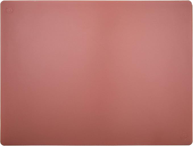 Thirteen Chefs Extra Large 24 x 18 Brown Cutting Board - 1/2" Thick HDPE Plastic for Cooked Meat, NSF Professional Grade for Restaurant Kitchens