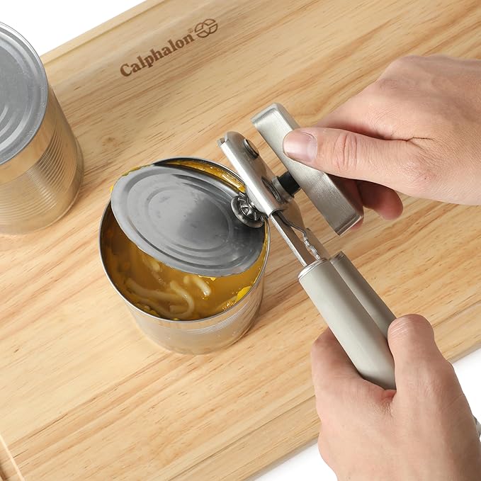 Calphalon Edge 11 Piece Stainless Steel Kitchen Tools and Gadgets Set- Taupe