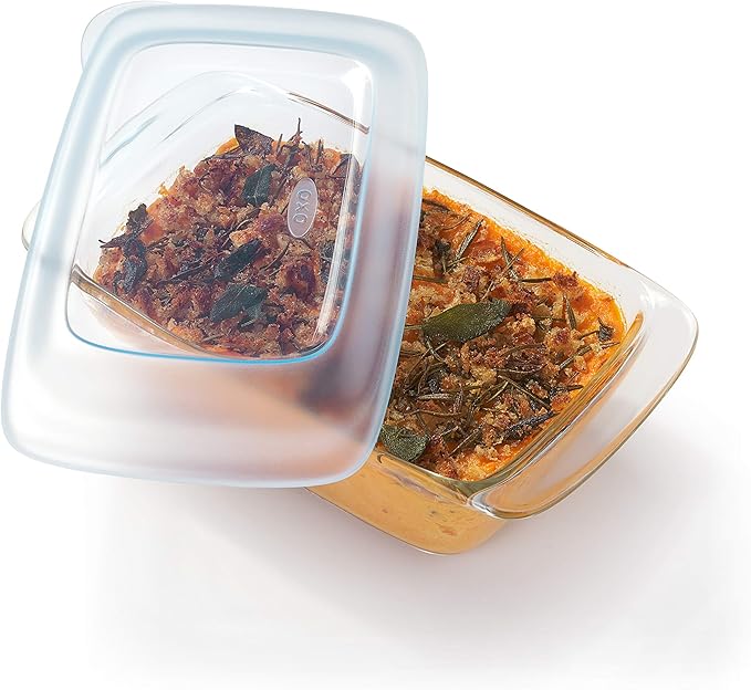 OXO Good Grips GLASS LOAF PAN WITH LID