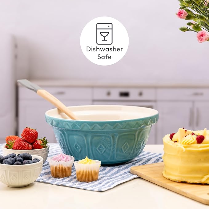 Mason Cash | Color Mix S24 Turquoise Mixing Bowl - 2.15 Quart