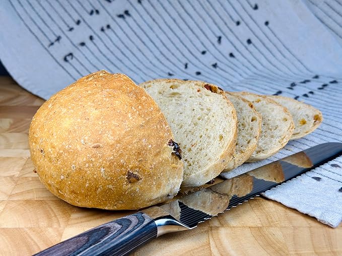 Molibake Italian Focaccia Bread Mix – Pack of 2 – Premium Artisan Italian Bread Mix for Bread Machine and Oven – 15 oz – All-Natural Gourmet Mediterranean Blend with Bell Pepper, Tomato, Onion, Garlic & Herbs – Easy Homemade Baking