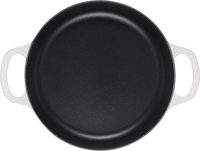 Le Creuset Signature Cast Iron Everyday Pan, 11", White