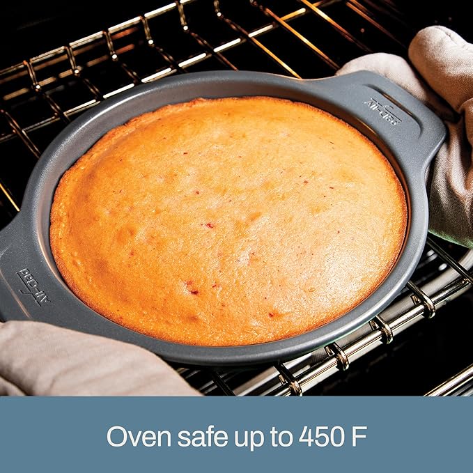 All-Clad Pro-Release Nonstick Bakeware Quarter Sheet Pan 13x9 Inch Oven Safe 450F Half Sheet, Cookie Sheet, Muffin Pan, Cooling & Baking Rack, Round Cake Pan, Loaf Pan, Baking Pan Grey