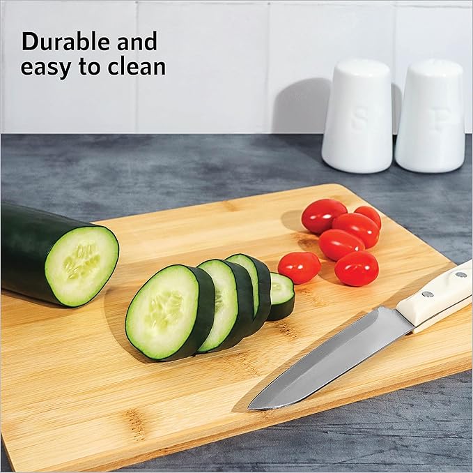 Set Of 18 Bulk Cutting Boards 12" x 9" x 0.35" - Premium Bamboo Wood Boards For Wholesale, Engraving, Kitchen And Dinning Copping Board, Sturdy & Easy To Maintain