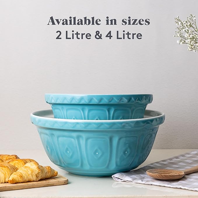 Mason Cash | Color Mix S24 Turquoise Mixing Bowl - 2.15 Quart