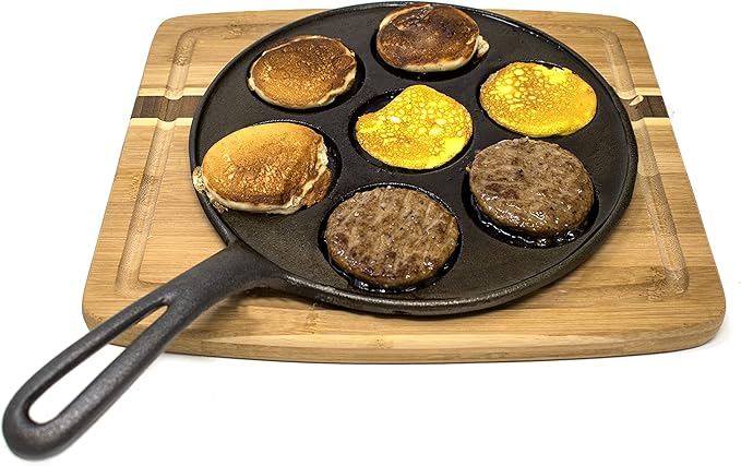 Norpro Cast Iron Plett Pan