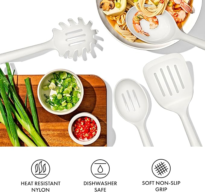 OXO Good Grips 4-Piece Nylon Utensils Set — Oat