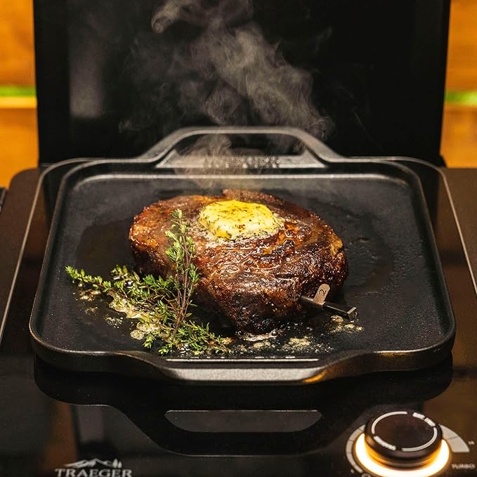 Traeger Grills BAC620 Induction Cast Iron Skillet Grill Accessory