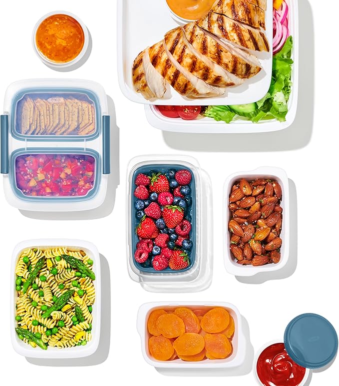 OXO Good Grips Prep and Go Container Set - 20pc - Ocean Blue