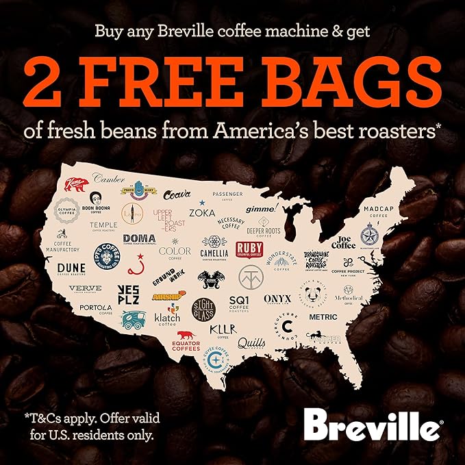 Breville BDC650BSS Grind Control Coffee Maker With Grinder, Brushed Stainless Steel, Thermal Carafe