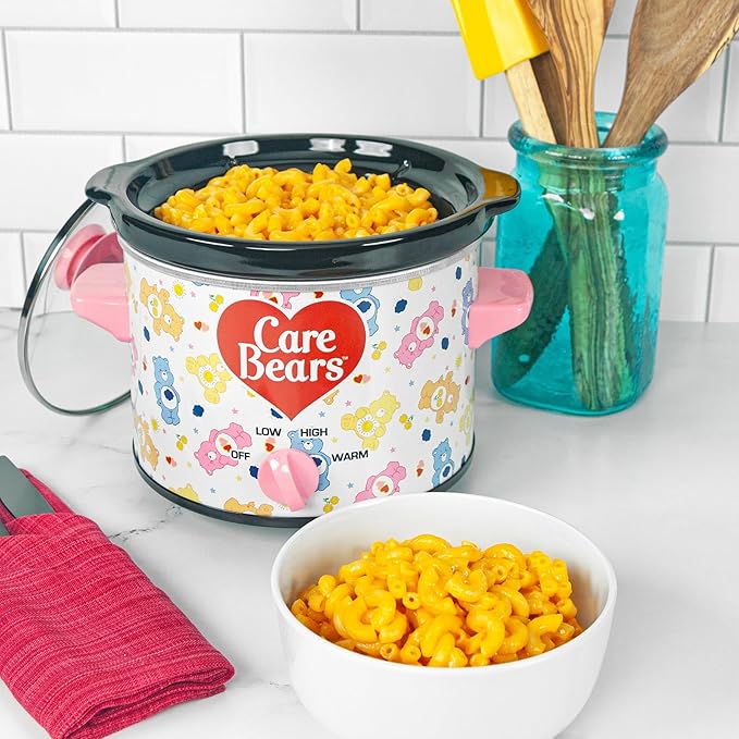 Uncanny Brands Care Bears 2qt Slow Cooker - Cook With Your Favorite Care Bear Characters