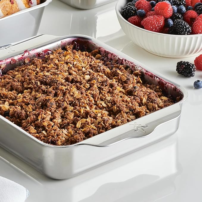 Hestan Provisions OvenBond - 8" x 8" Stainless Steel Square Baking Pan