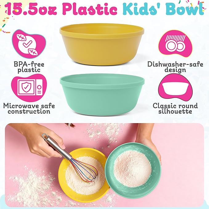 Ultimate Easy Baking Oven Bundle For Kids With 20 Items - Oven, 2 Refill Mixes, Apron, Hat, 2 Bowls, Spatula, Whisk, 9 Stickers, Baking Pan & Tool (Greatest Hero Green Bundle)