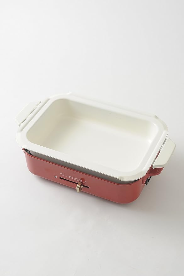 BRUNO Ceramic Coated Pan for Compact Hot Plate BOE021-NABE