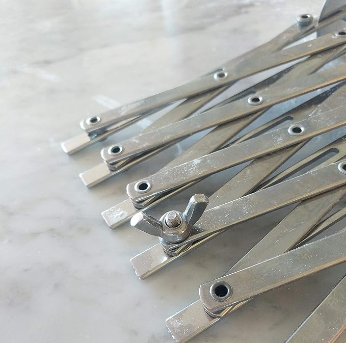 Ateco 6 Wheel Stainless Steel Cutter, 2 1/8 Inch Wheels
