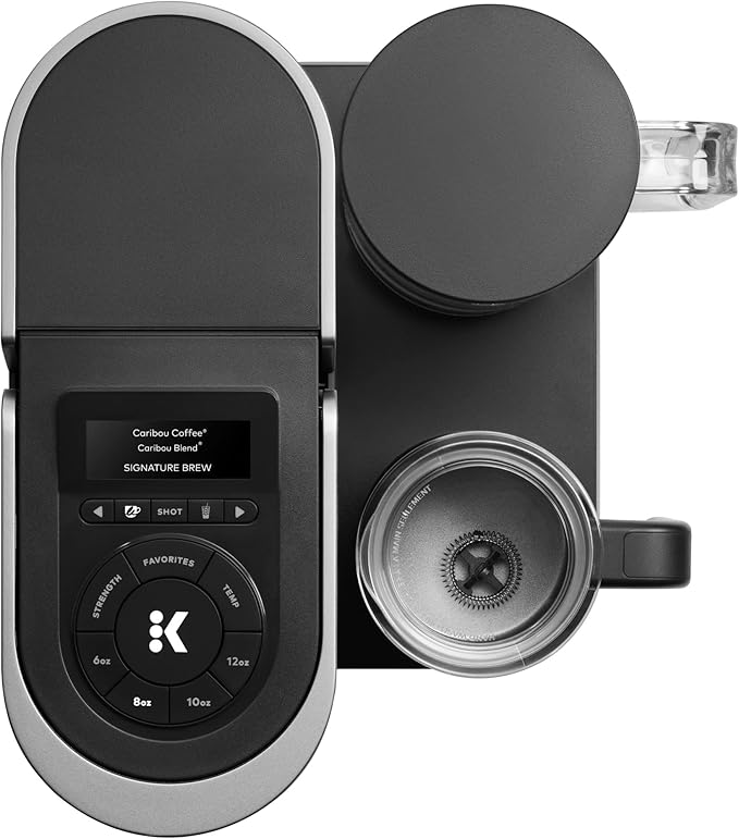 Keurig K-Cafe Essentials Single Serve K-Cup Pod Coffee Maker, Black
