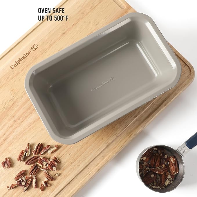 Calphalon Legacy 9 X 5 Inch PFA Free Nonstick Loaf Pan - Taupe